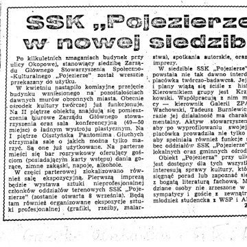 SKK "Pojezierze" w nowej siedzibie