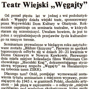 Teatr Wiejski "Węgajty"