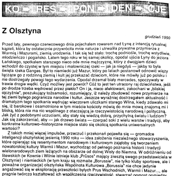Z Olsztyna