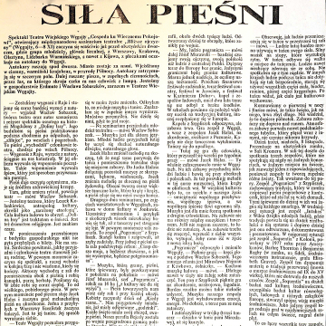 Siła pieśni