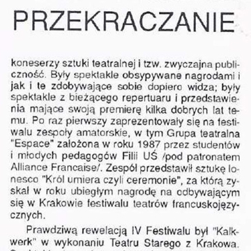 Przekraczanie granic