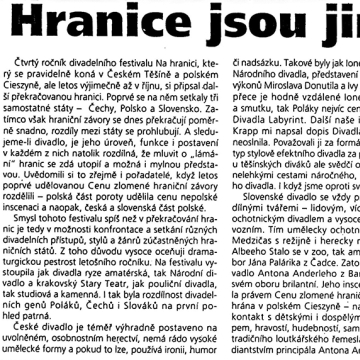 Hranice jsou jinde