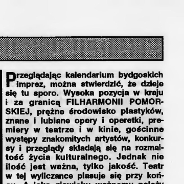 Bydgoskie teatralia