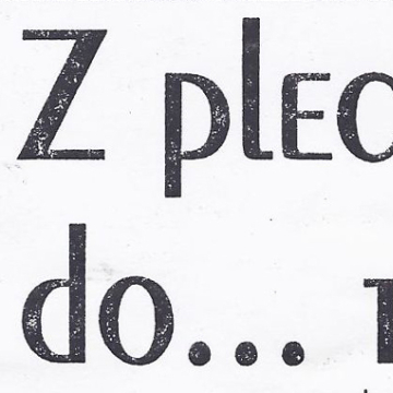 Z plecakiem do… teatru 