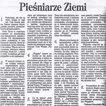 Pieśniarze Ziemi