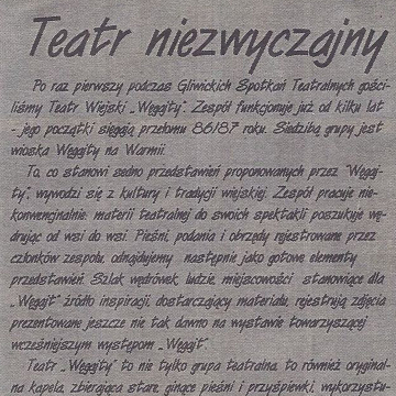Teatr Wiejski Węgajty. Średniowiecze żywe