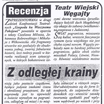 Z odległej krainy