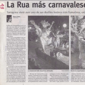 La Rua más carnavalesca