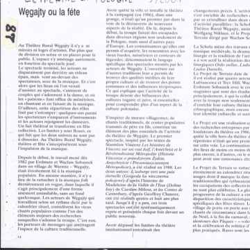 Węgajty ou la fête