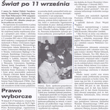 Świat po 11 września