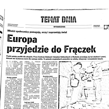 Europa przyjedzie do Frączek