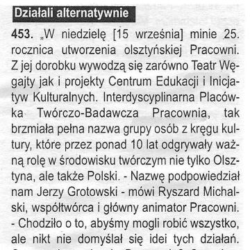 Działali alternatywnie