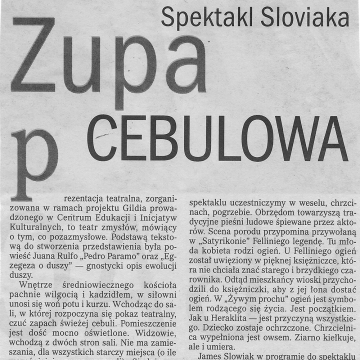 Zupa cebulowa