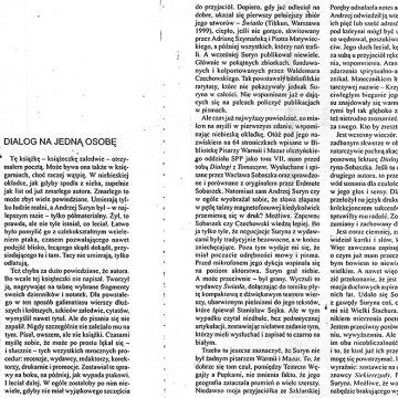 Dialog na jedną osobę 
