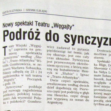 Podróż do Synczyzny