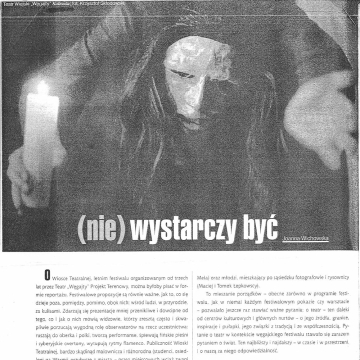 (Nie) wystarczy być
