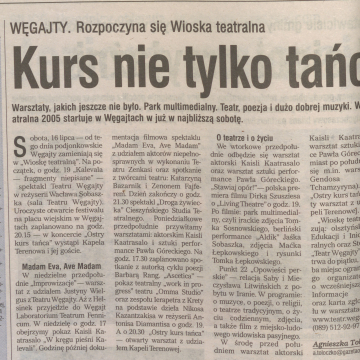 Kurs nie tylko tańca