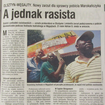 A jednak rasista
