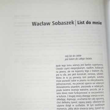 List do mnie (Magdalena Bartnik "Cień ćmy", ElSet, Olsztyn 2018)