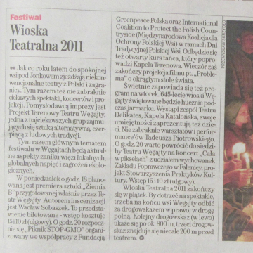 Wioska Teatralna 2011