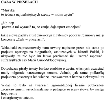 Cała w pikselach