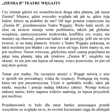 Ziemia B Teatru Węgajty