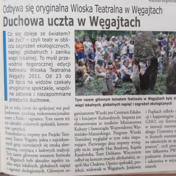 Duchowa uczta w Węgajtach
