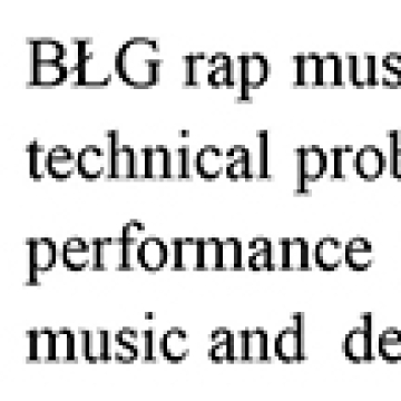 BŁG rap music team...