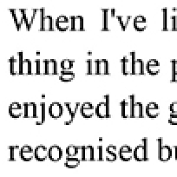 When I've listened to viewers...