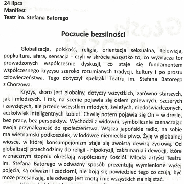 Poczucie bezsilności