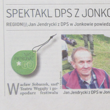 Spektakl DPS z Jonkowa rewelacją Wioski Teatralnej