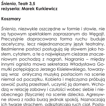 Koszmary