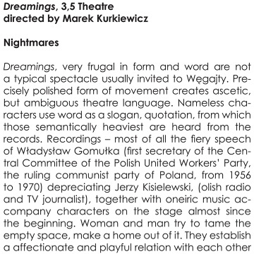 Nightmares