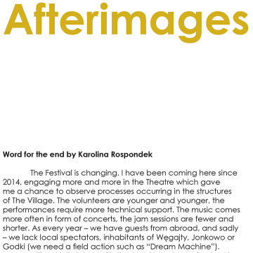 Afterimages