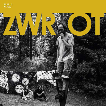 Gazetka Festiwalu "Wioska Teatralna". Zwrot