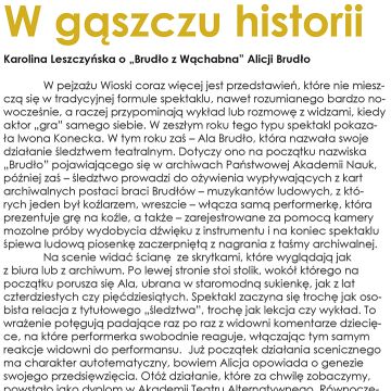 W gąszczu historii