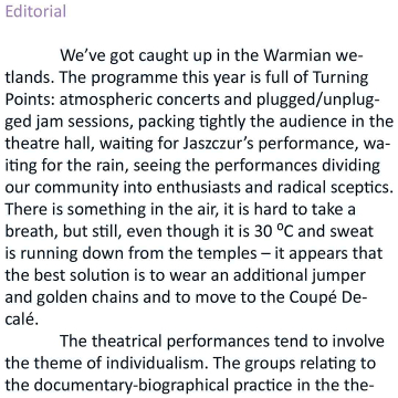 Editorial