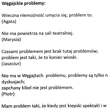 Węgajckie problemy