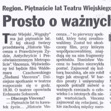Prosto o ważnych sprawach