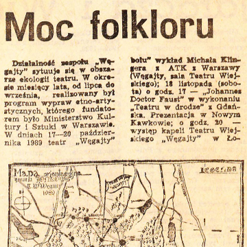 Moc folkloru. Inicjatywa Teatru wiejskiego "Węgajty"