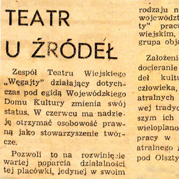 Teatr u źródeł