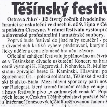 Těšínský festival