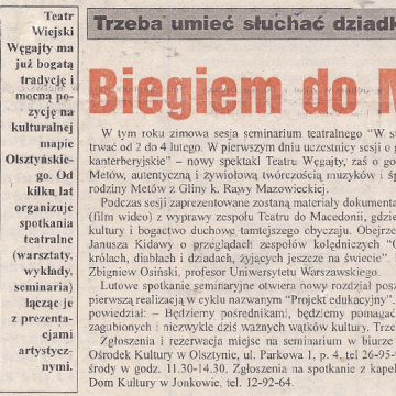 Biegiem do Metów
