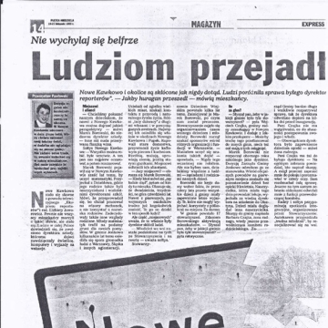 Ludziom przejadła się władza