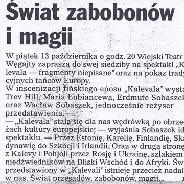Świat zabobonów i magii