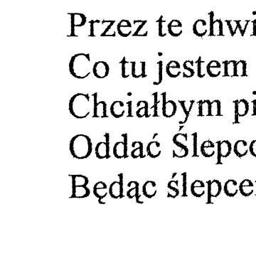 Przez te chwile...