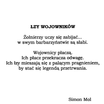 Łzy wojowników
