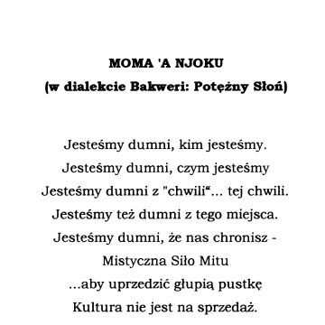 Moma 'a njoku (Potężny słoń) 