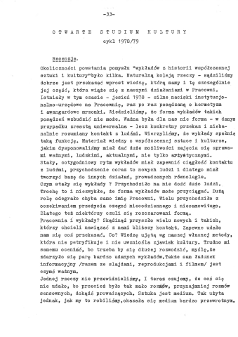 Otwarte Studium Kultury