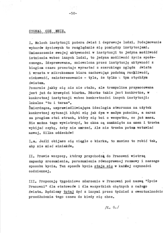 Sygnał ode mnie